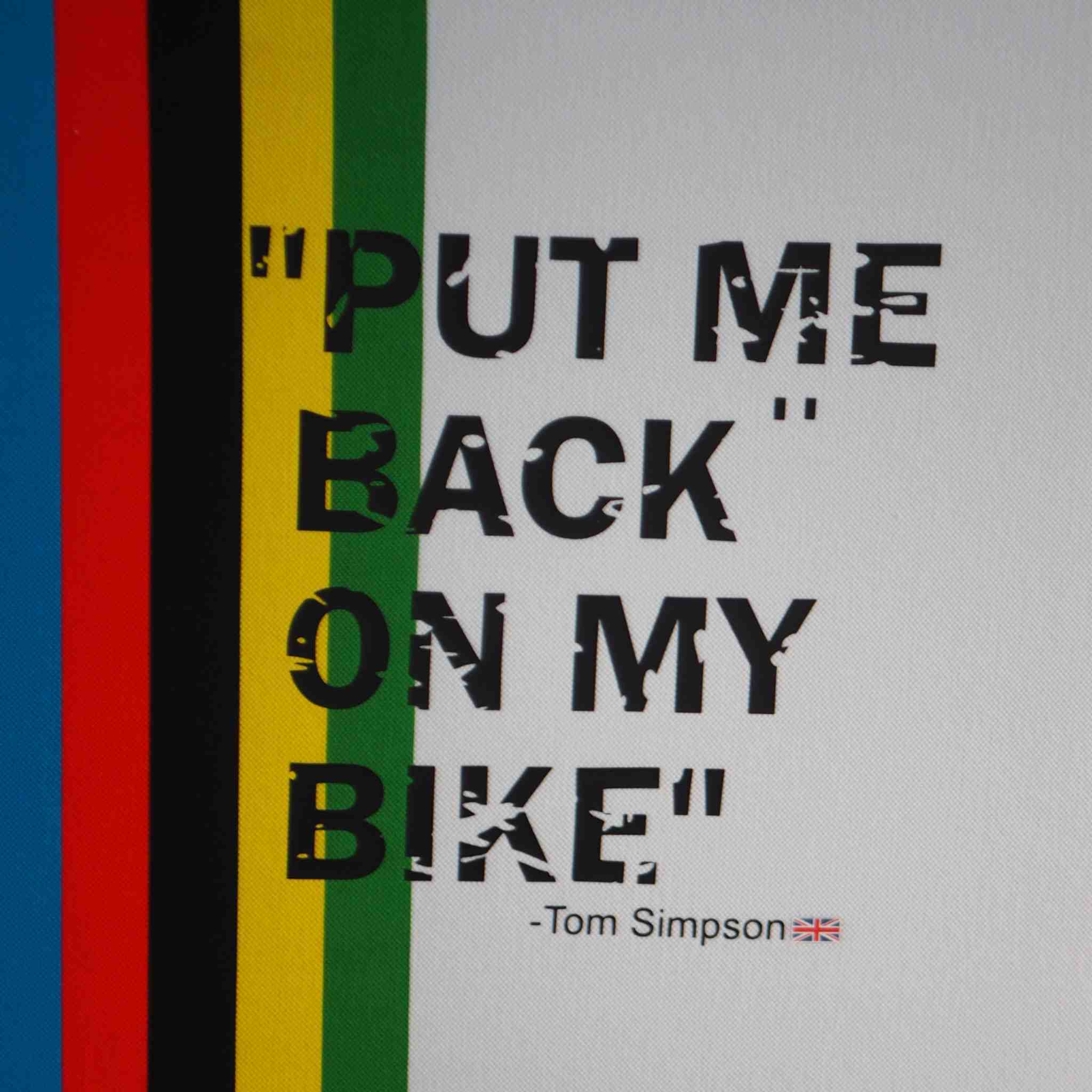 Canvas doek Tom Simpson