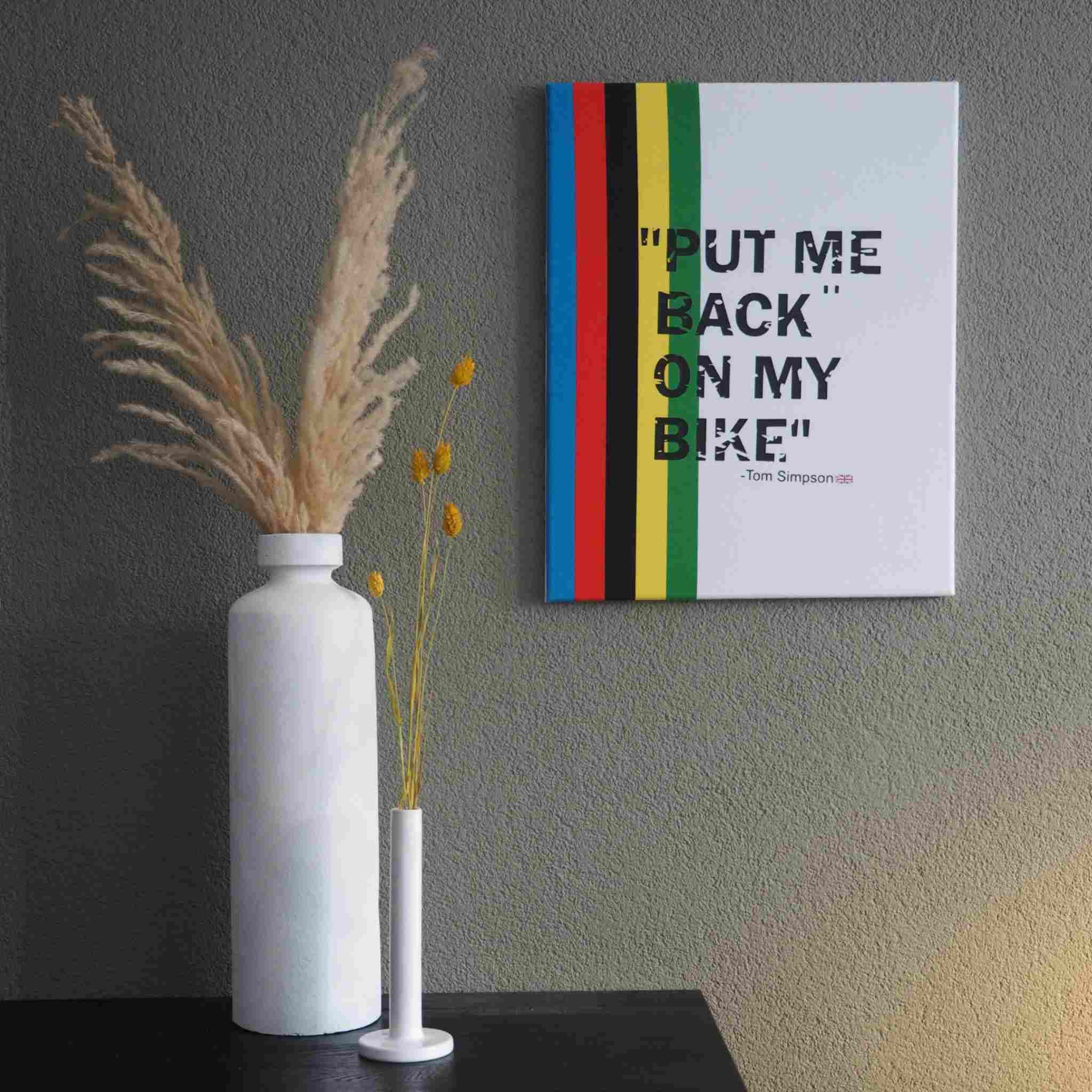 Canvas doek Tom Simpson - Afbeelding 2