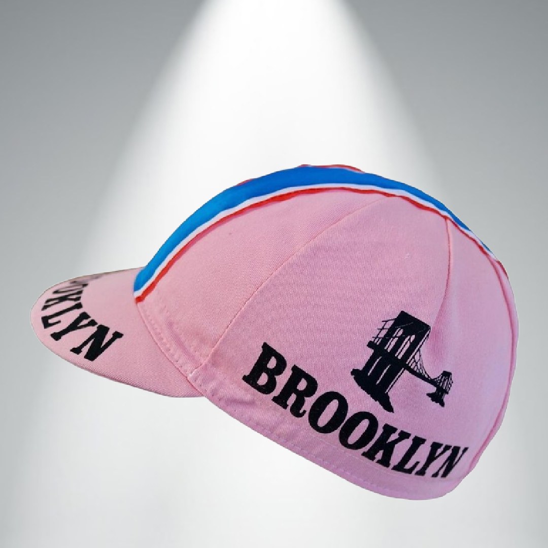 Wielerpetje Brooklyn (roze) - Afbeelding 2