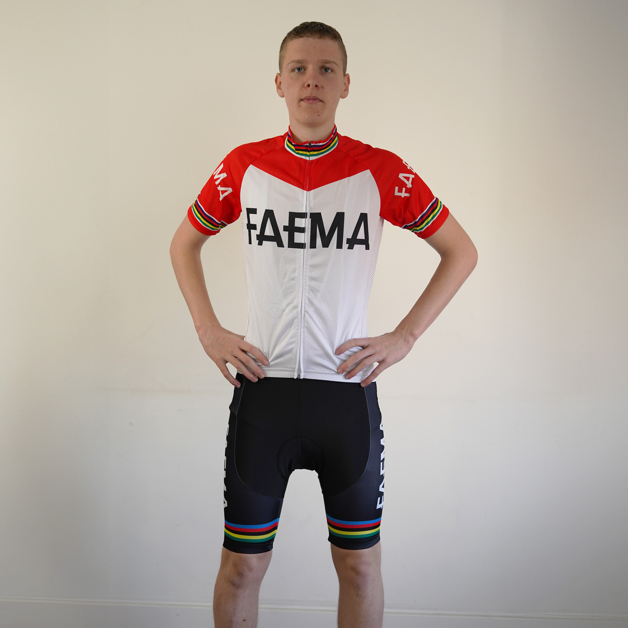 Wielershirt Faema retro