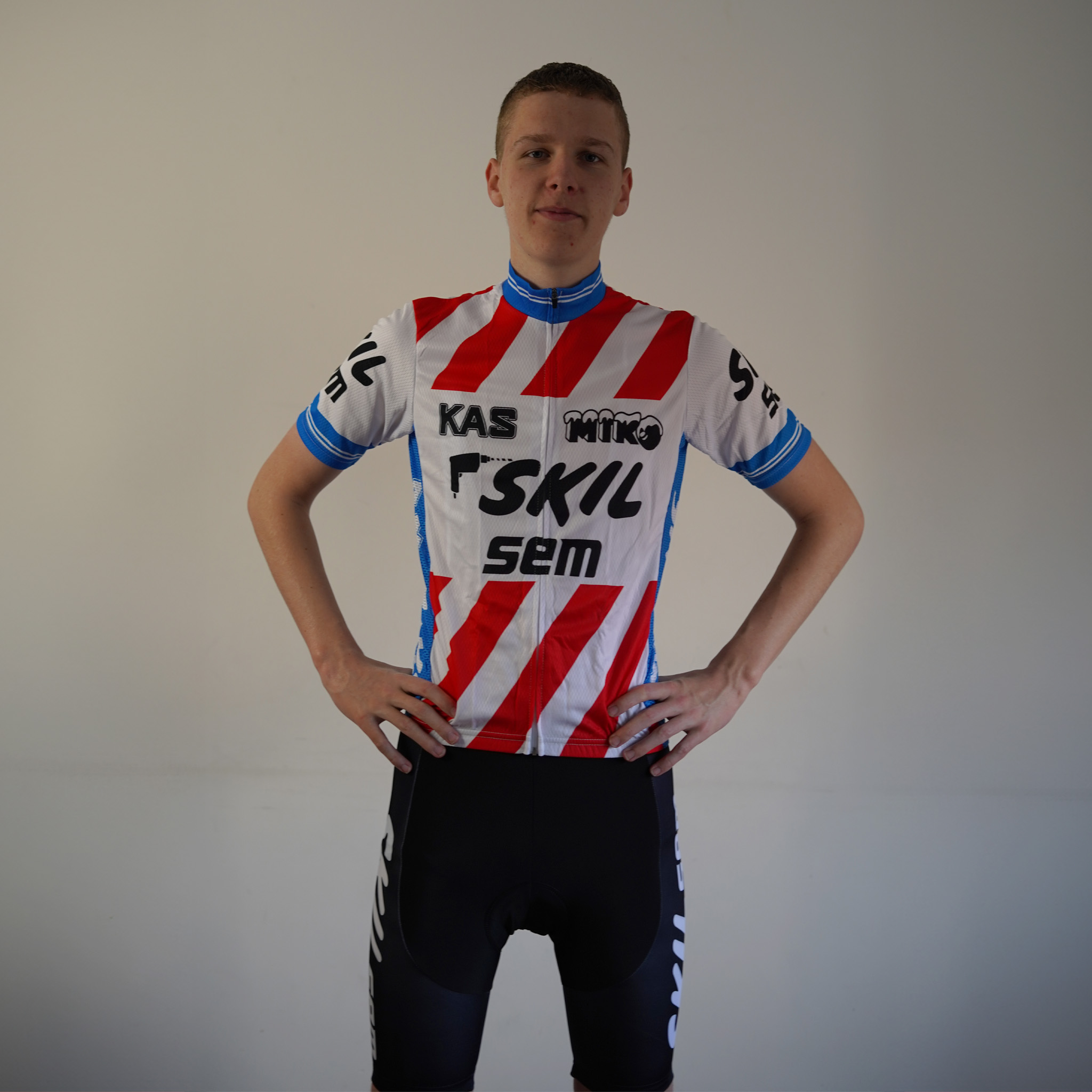 Wielershirt Skil retro